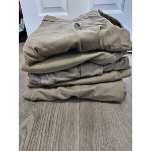 Men's Dockers Pants Beige Size 36x32 Lot Of 5
